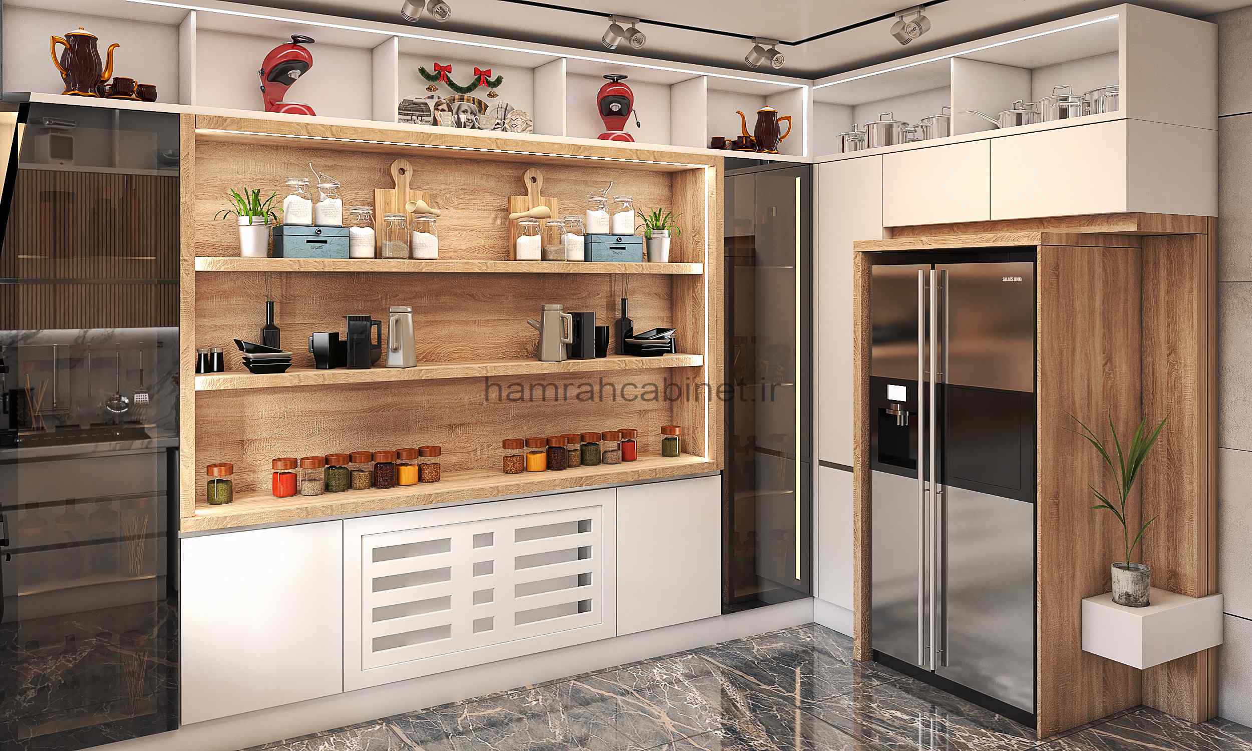 کابینت مدرن ژورنالی72